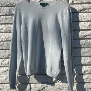 Ralph Lauren baby blue sweater
